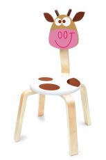 Dřevěná dětská židle Kravička