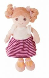 Bukowski Látková panenka My Little Doll - fialová sukýnka