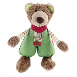 Plyšák na spaní medvídek Wild and Berry bears zelený - 0 ks