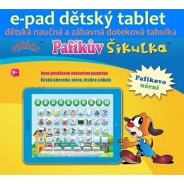 Dětský tablet Pafíkův Šikulka modrý - 0 ks