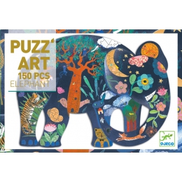 Djeco Puzzle - Slon