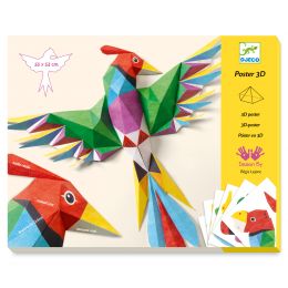 Djeco 3D dekorace - Kreativní sada Phoenix