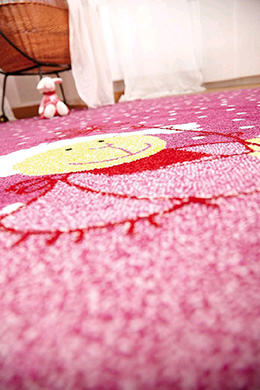 Dětský koberec ovečka Schnuggi 1 0524-05 červený