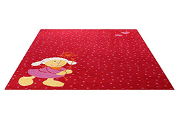 Dětský koberec ovečka Schnuggi 1 0524-05 červený