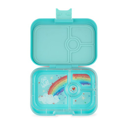Yumbox Krabička na svačinu - svačinový box Panino - Misty Aqua Rainbow