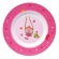 Melaminový talíř pro děti princezna Pinky Queeny - 0 ks