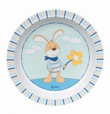 Sigikid Melaminový protiskluzový talířek pro děti zajíc Semmel Bunny 2022