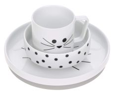 Porcelánový jídelní set pro děti Little Chums Cat - 0 ks