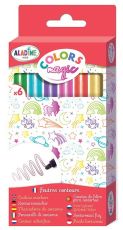 Konturovací třpytivé fixy Colors Magic, 6 barev - 1 0