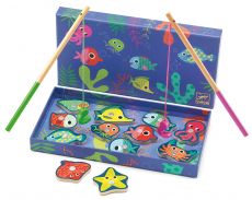 Magnetická hra Ulov si rybičku - barevné rybičky - 1 ks
