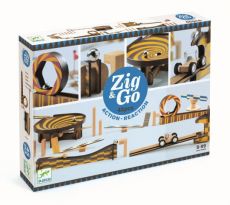 Dřevěná dráha Zig Go 45 dílků - 0 ks