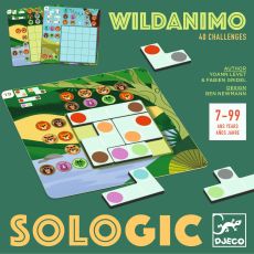 Djeco Logická hra Sologic Wildanimo