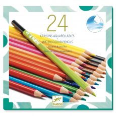 Akvarelové pastelky 24 kusů - 0 ks