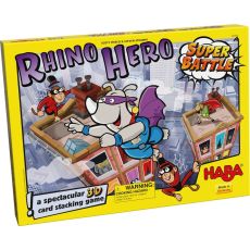 Haba Společenská hra Rhino Hero Super bitka