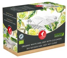 Julius meinl Čaj Big Bags Bio White Earl Grey with Cucumber 20x3,25g