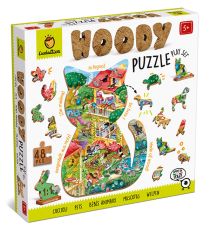 Dřevěné puzzle Domácí zvířátka - 0 ks