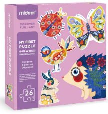 Mideer Puzzle Zahradní zvířátka