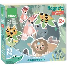 Dřevěné magnetky Jungle - 1 ks