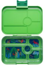 Yumbox Krabička na svačinu - svačinový box XL Tapas 5 - Jurassic Green Jungle