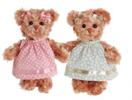 Plyšový medvěd Little Hedvig, růžové šaty - 0 ks
