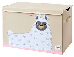 Uzavíratelný box - bedna na hračky Lama - 0 ks