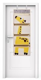 Závěsný organizér na dveře Žirafa