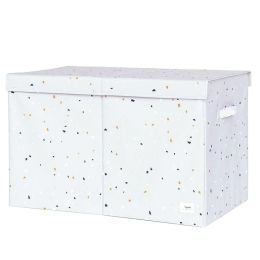Uzavíratelný box - bedna na hračky Terrazzo Light grey - 0 ks Uzavíratelný box - bedna na hračky Terrazzo Light grey - 0 ks
