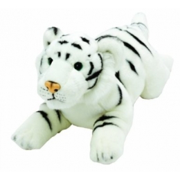 YOMIKO Plyšový bílý tygr střední - 0 ks
