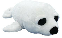 Vykulený tuleň Arctic bílý - 0 ks
