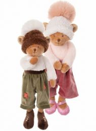 Medvěd Winter Meli - růžové kalhoty - 0 ks