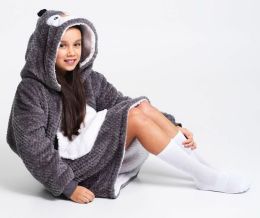 Hřejivá televizní mikinová deka s kapucí pro děti 7-12 let - Tučňák