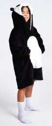 Hřejivá televizní mikinová deka s kapucí pro děti 7-12 let - Panda