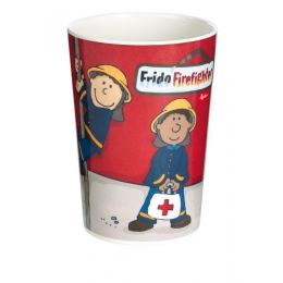 Melaminový kelímek pro děti hasič Frido Firefighter - 0 ks
