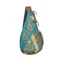 Křížový dětský batoh Mini Sling Bag Dino slate - 0 ks