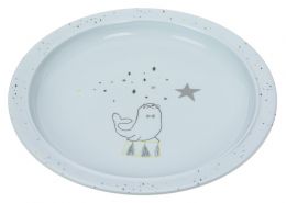 Melaminový protiskluzový talíř pro děti Magic seal - Tuleň - 0 ks
