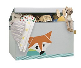 Uzavíratelný box - bedna na hračky Little Tree Fox