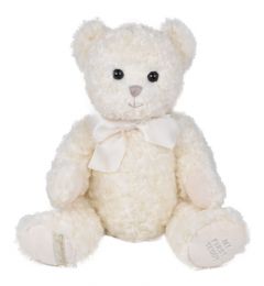 Plyšový medvídek Anton My First Teddy, bílý - 0 ks