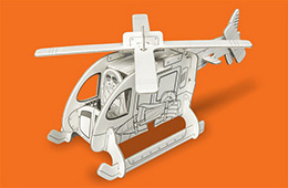 Kartonový model Helikoptéra