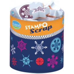 Razítka StampoScrap - Sněhové vločky - 1 0