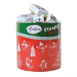 Razítka StampoScrap - Zimní radovánky - 1 0
