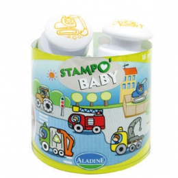 Razítka StampoBaby Stroje a dopravní prostředky - 1 0