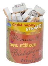 Razítka StampoScrap - České nápisy - 1 0