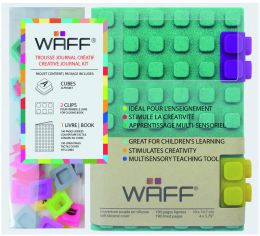 Kreativní deník WAFF A6 - glitter malachite - 0 ks