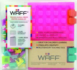 Kreativní deník WAFF A6 - glitter pink - 0 ks