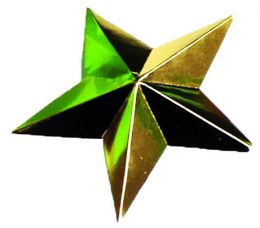 Origami - vánoční origami na stůl