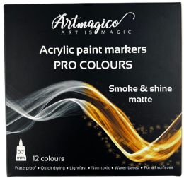 Akrylové fixy PRO LINE Smoke and shine