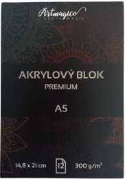 Akrylový blok Premium A5 - 0 ks