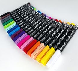 Akrylové fixy BRUSH PENS - 20 barev