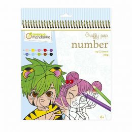 Malování podle čísel - Manga - 1 ks