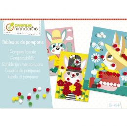 Kreativní sada nalepování Bambulky - 0 ks Kreativní sada nalepování Bambulky - 0 ks